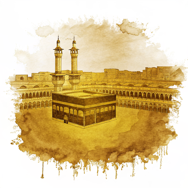 Mecca watercolor