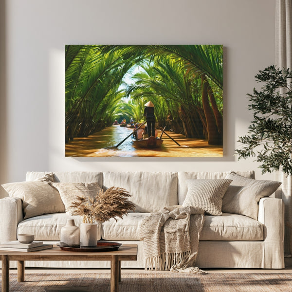 Mekong Delta Coconut Canal