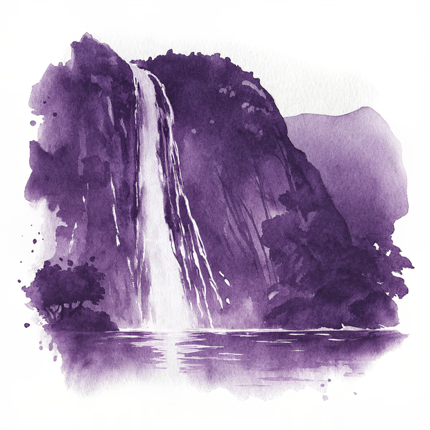 Milford Sound watercolor