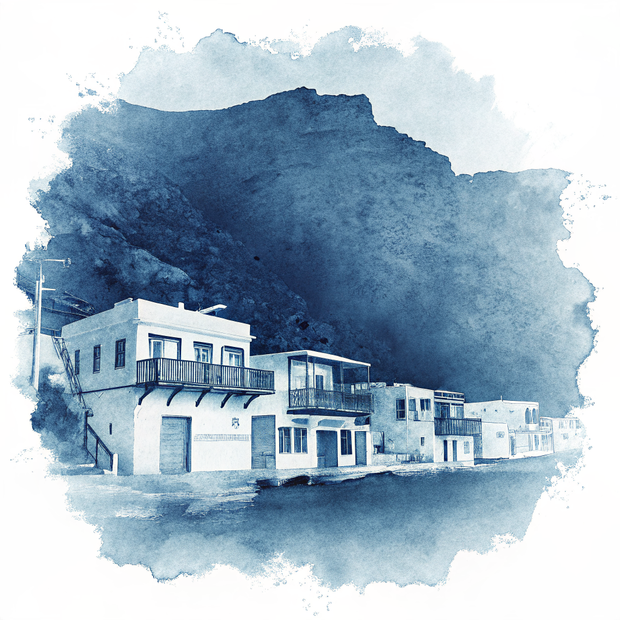 Milos watercolor