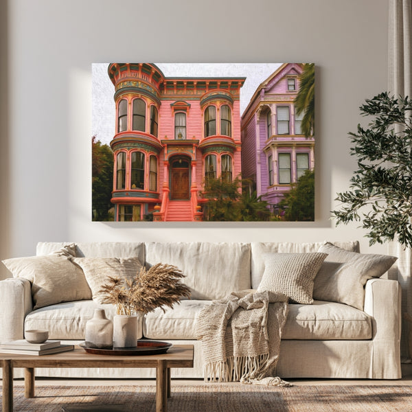 Victorian Painted Ladies Houses