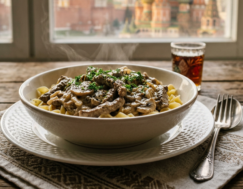 Local cuisine study in Moscow, Russia