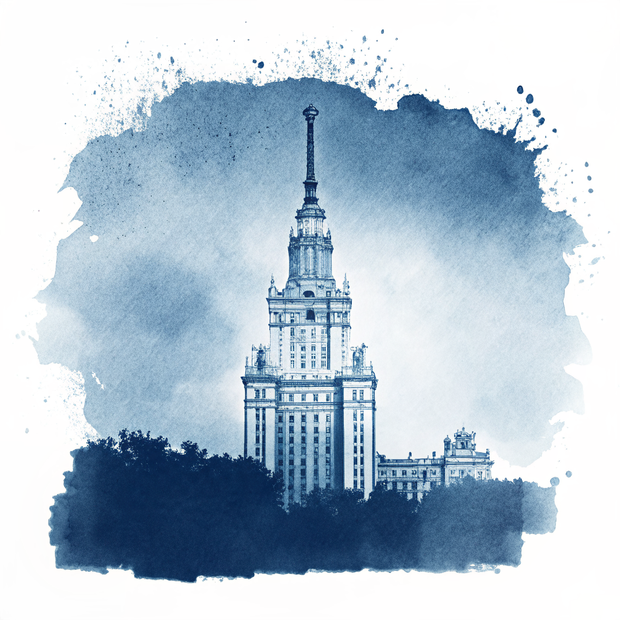 Moscow watercolor