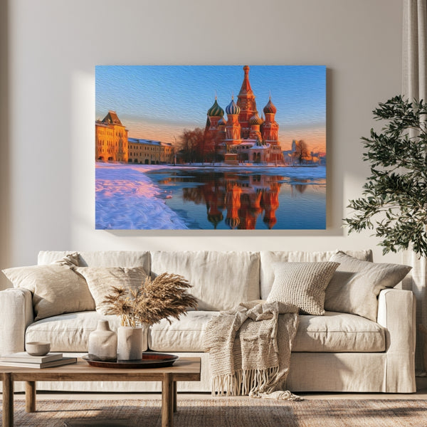 Moscow, Russia | Saint Basils Cathedral Moscow | Original Series Gallery Canvas