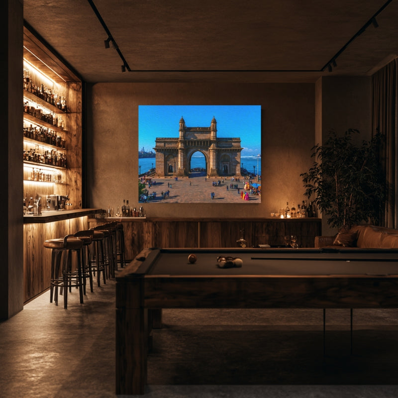 Mumbai, India | Gateway of India Waterfront | Original Series Gallery Canvas