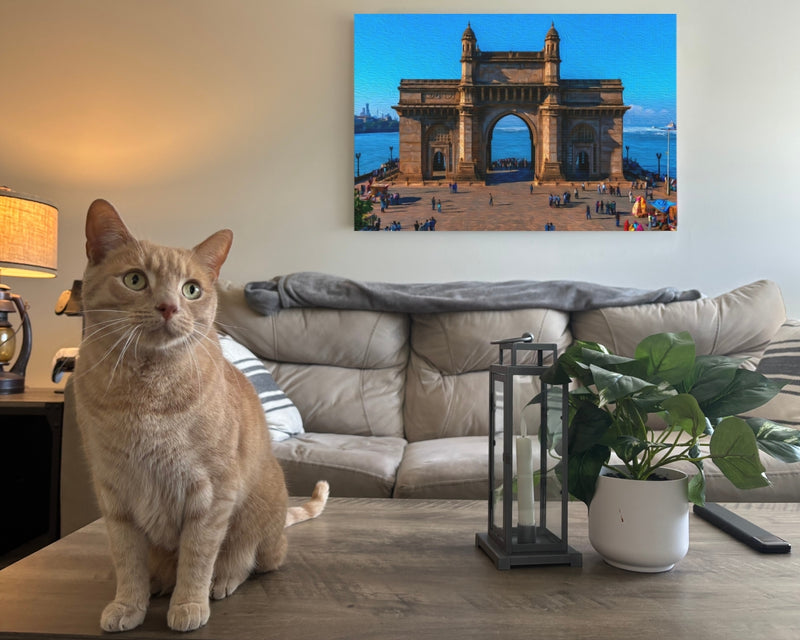 Mumbai, India | Gateway of India Waterfront | Original Series Gallery Canvas