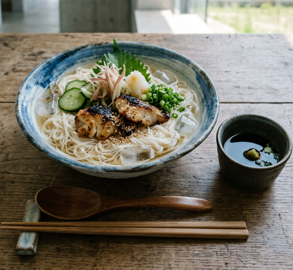 Local cuisine study in Naoshima Island, Japan
