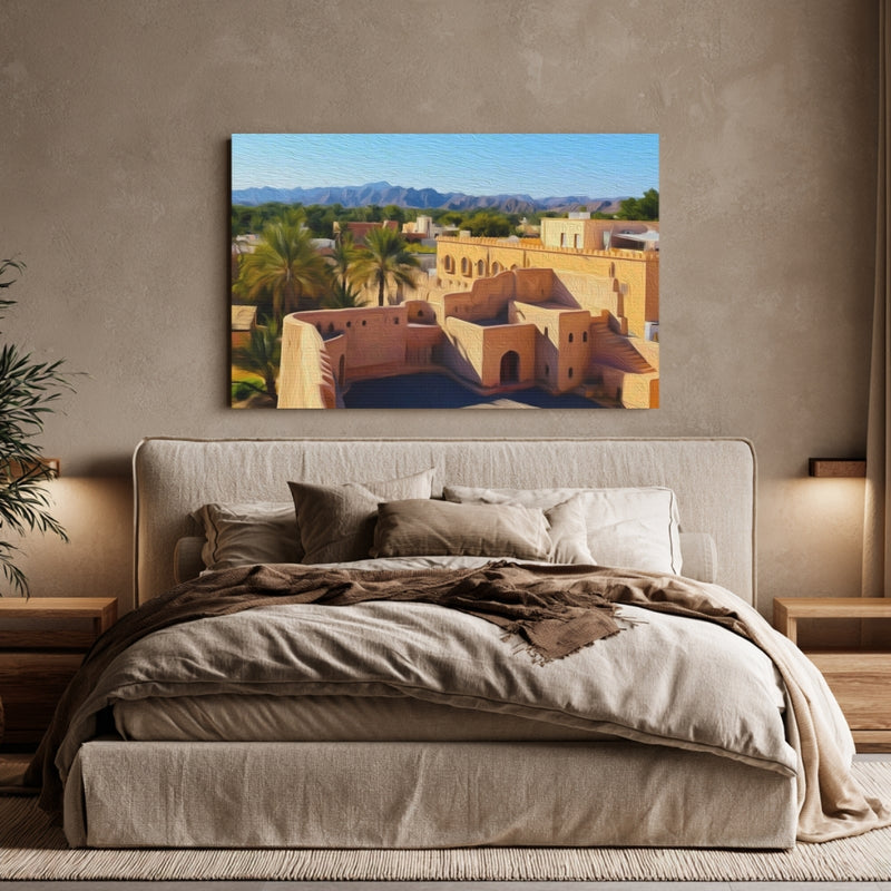 Nizwa, Oman | Nizwa Fort | Original Series Gallery Canvas
