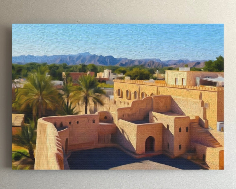 Nizwa, Oman | Nizwa Fort | Original Series Gallery Canvas