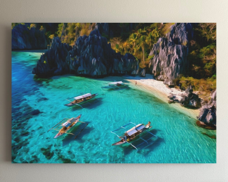 Nusa Lembongan, Indonesia | Crystal Lagoon Hidden Cove | Original Series Gallery Canvas