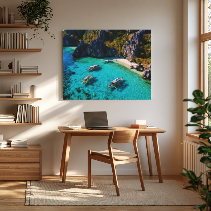 Nusa Lembongan, Indonesia | Crystal Lagoon Hidden Cove | Original Series Gallery Canvas
