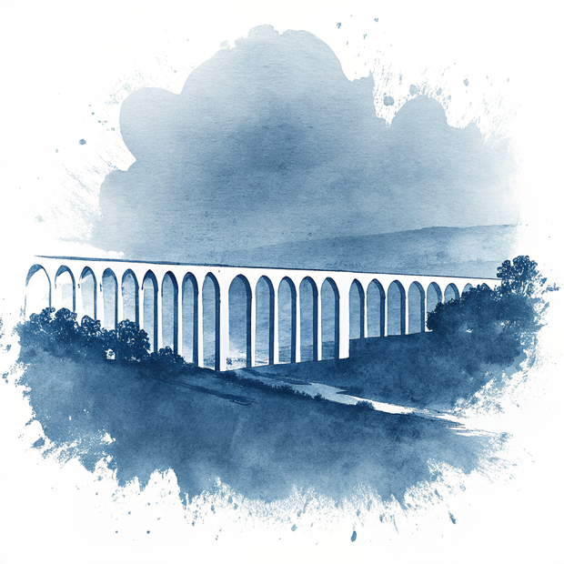 Obidos watercolor