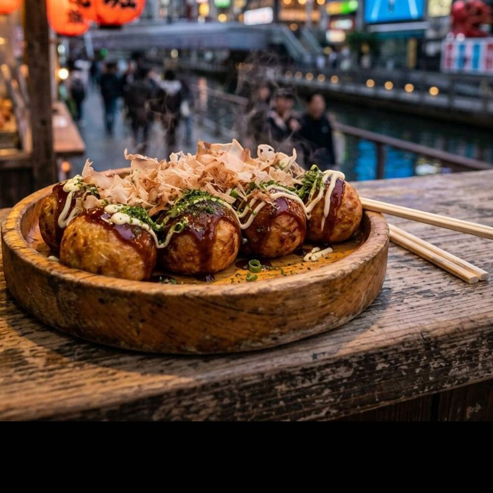 Local cuisine study in Osaka, Japan