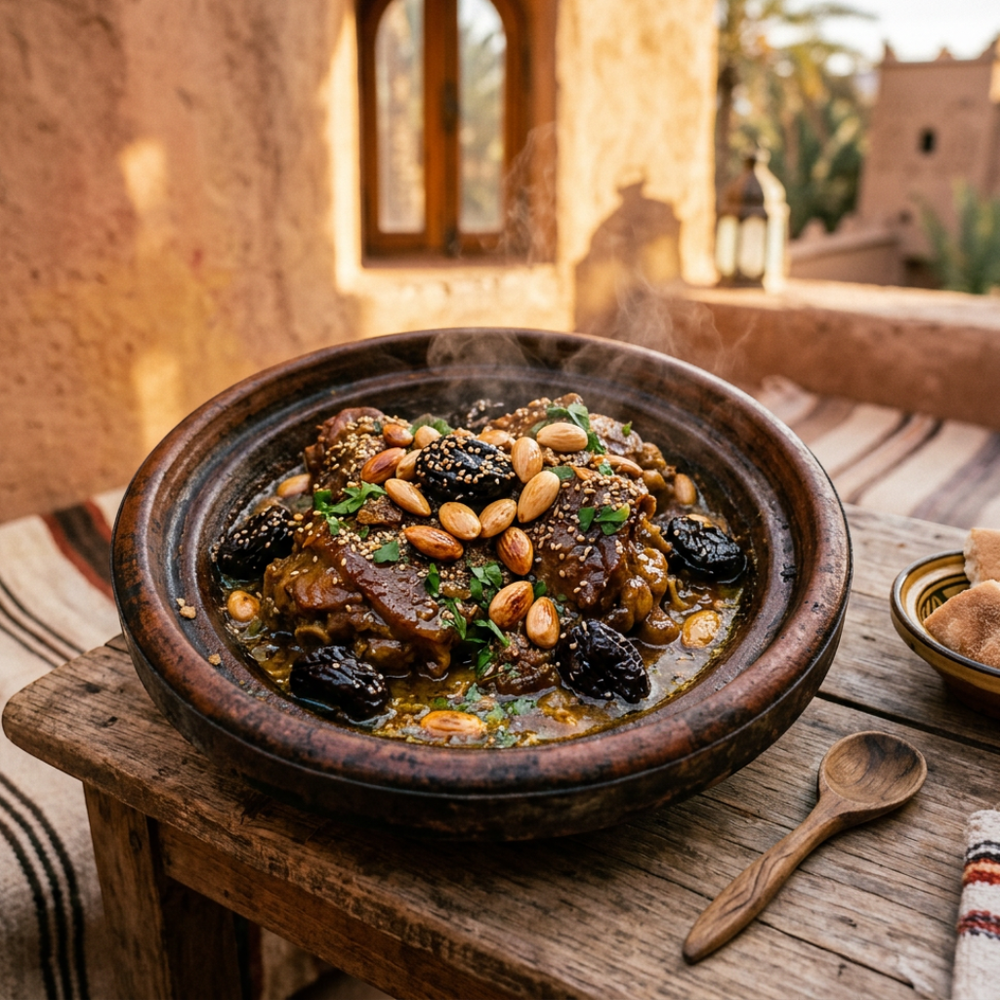 Local cuisine study in Ouarzazate, Morocco