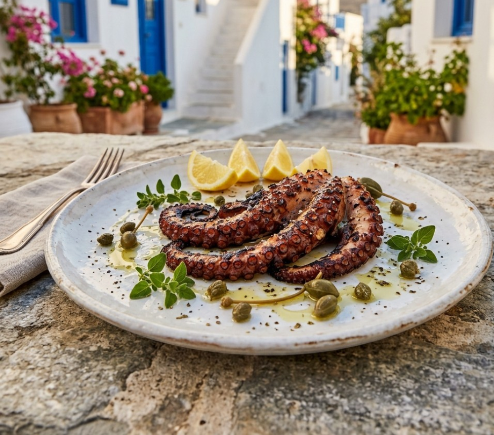Local cuisine study in Paros, Greece