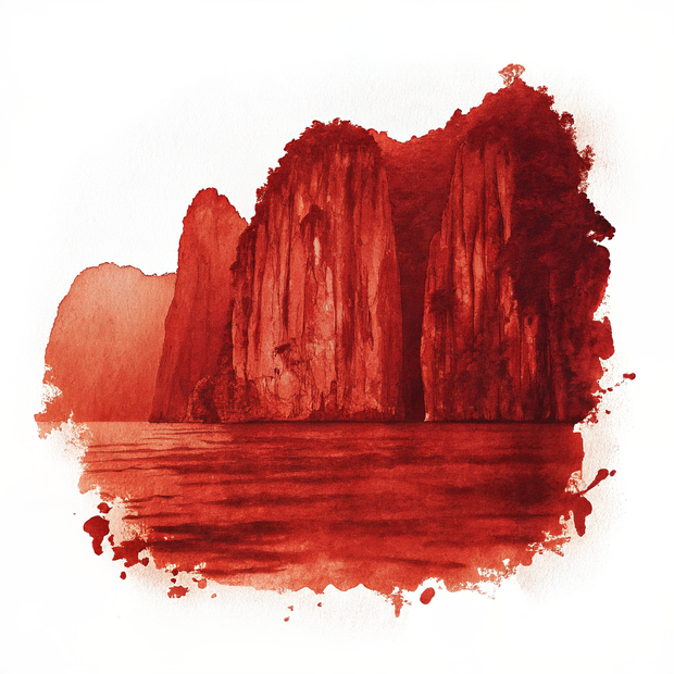 Phi Phi Islands watercolor