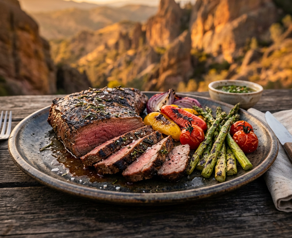 Local cuisine study in Pinnacles National Park, California