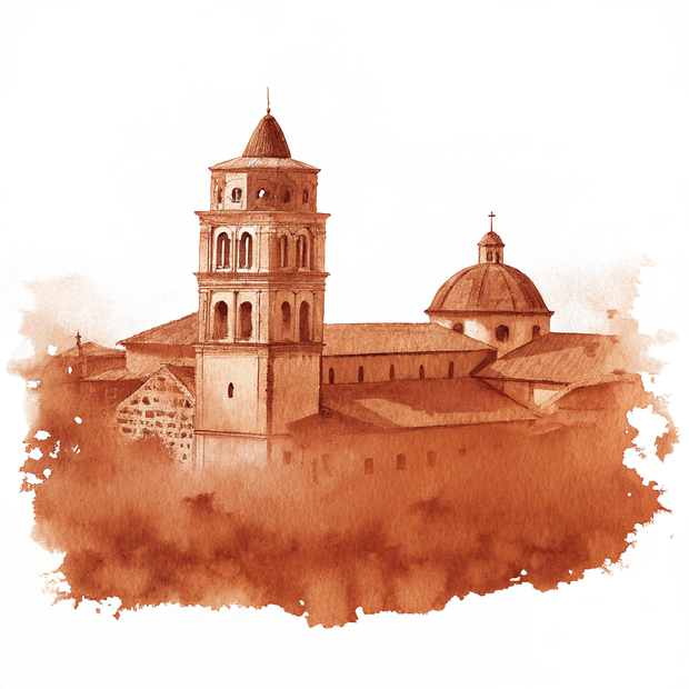 Popayan watercolor