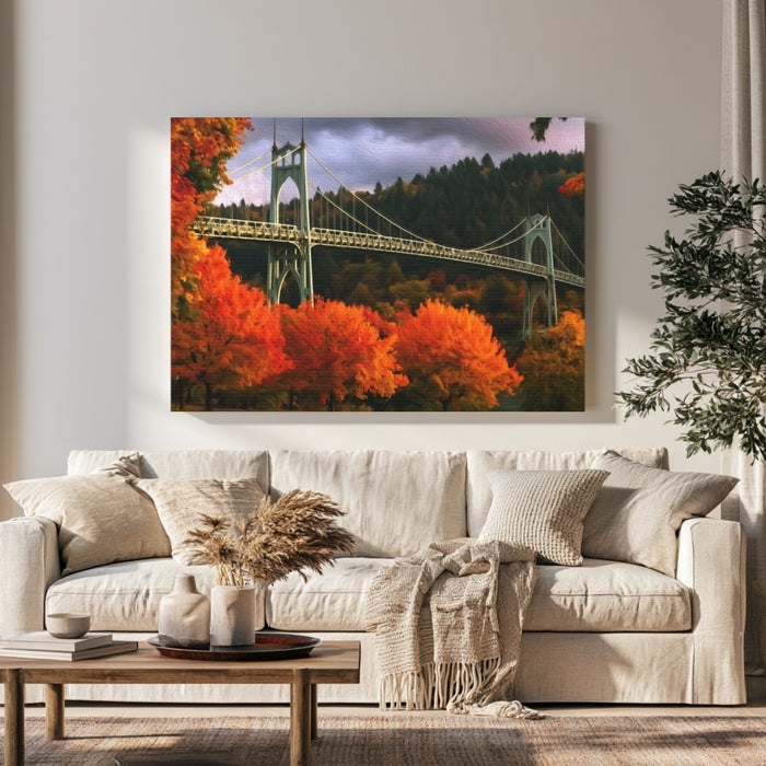 St. Johns Bridge Autumn