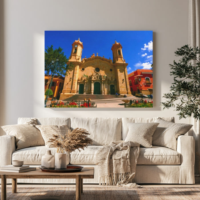 Potosi Cathedral Plaza