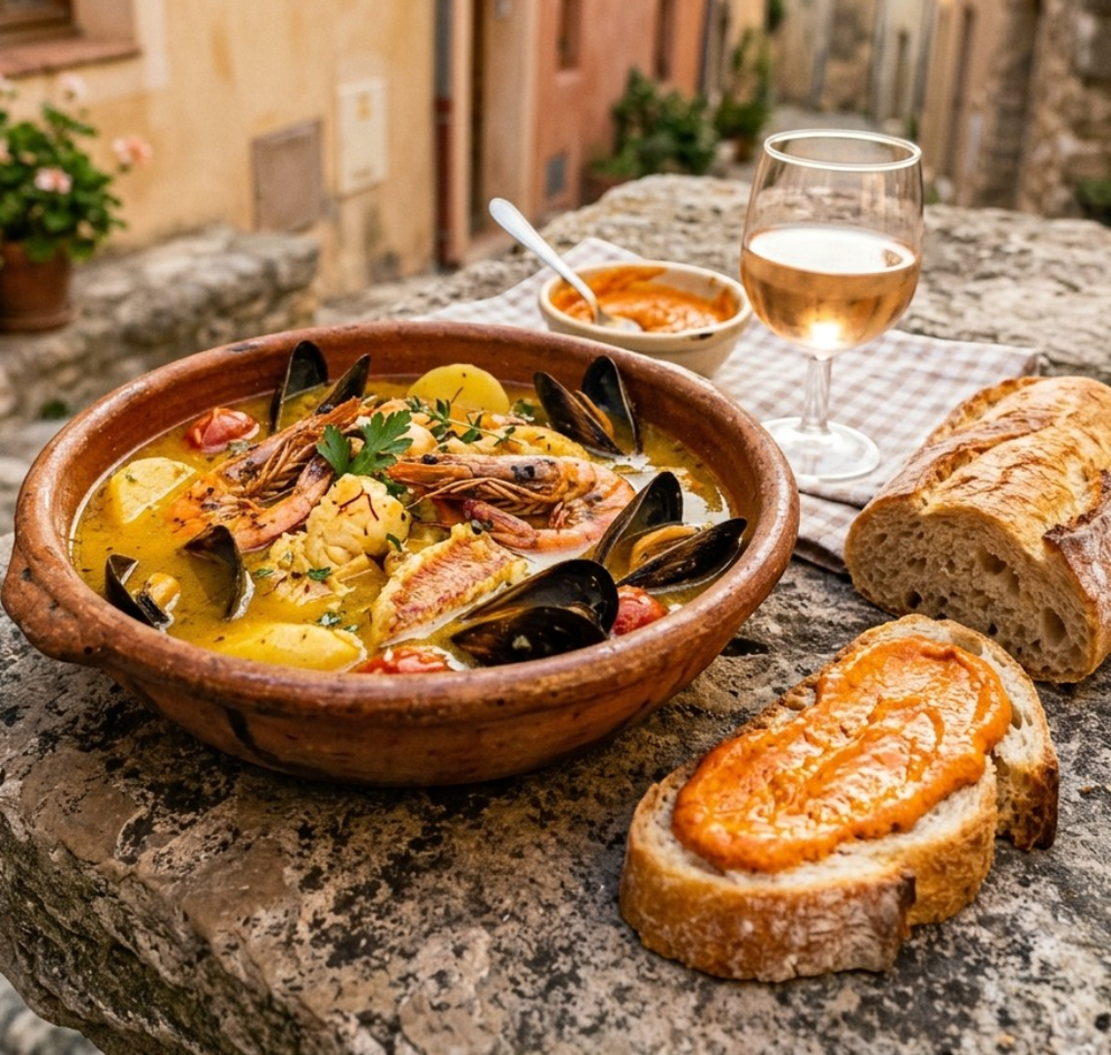 Local cuisine study in Provence, France