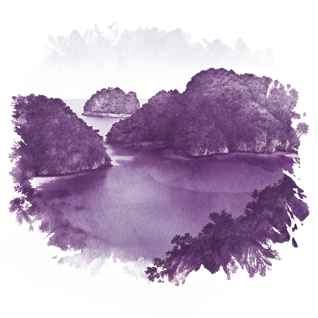 Raja Ampat watercolor