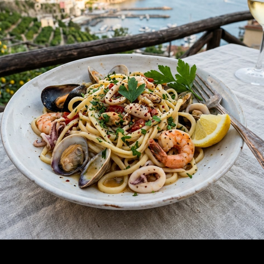 Local cuisine study in Ravello, Italy