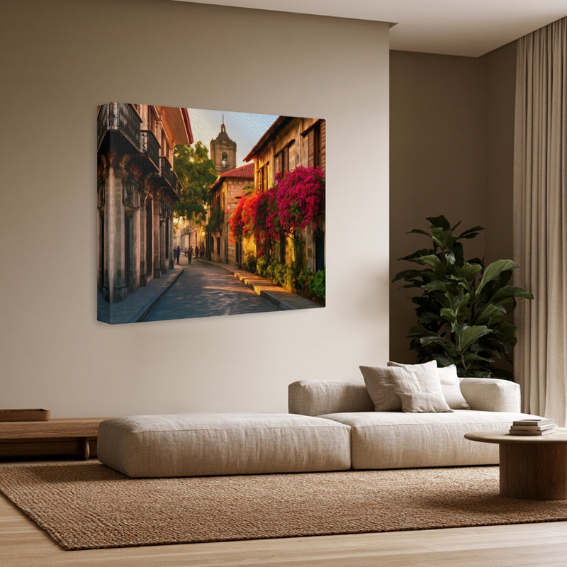 Intramuros, Manila | Historic Walled City Streets | Original Series Gallery Canvas