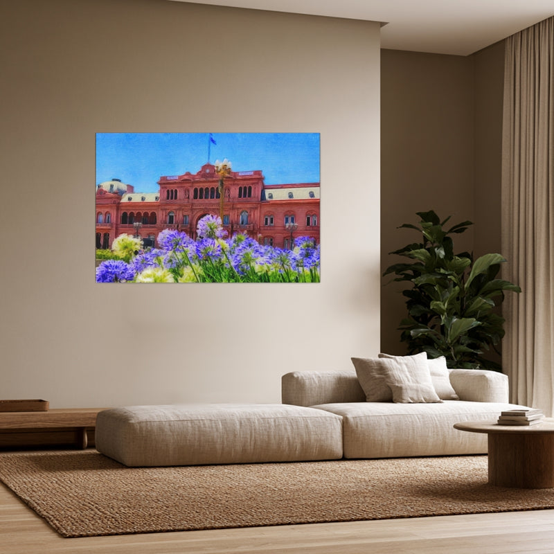 Buenos Aires, Argentina | Casa Rosada Plaza de Mayo | Original Series Canvas