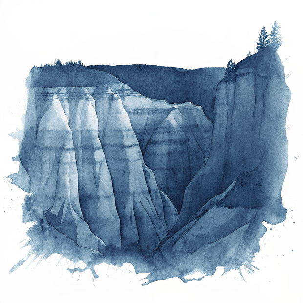 Roussillon watercolor