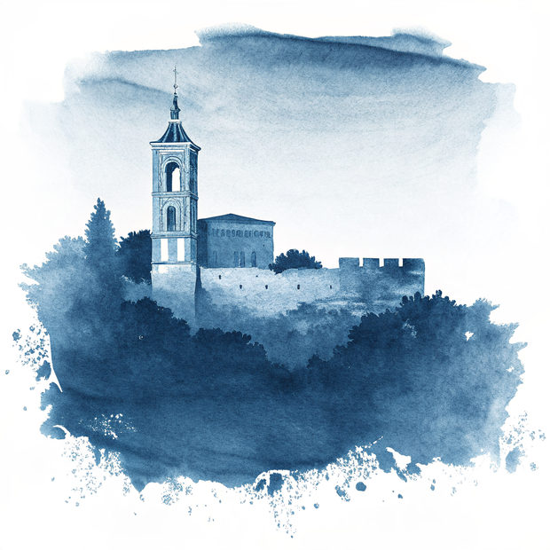 Roussillon watercolor