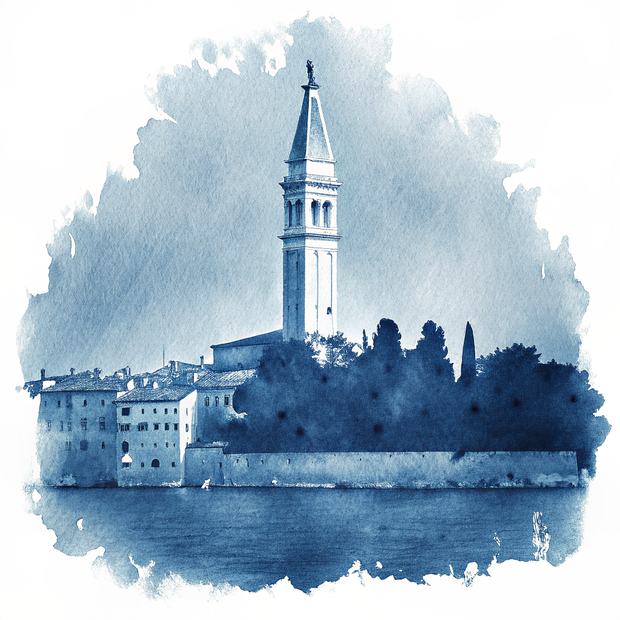 Rovinj watercolor