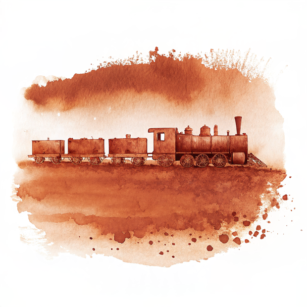 Salar de Uyuni watercolor