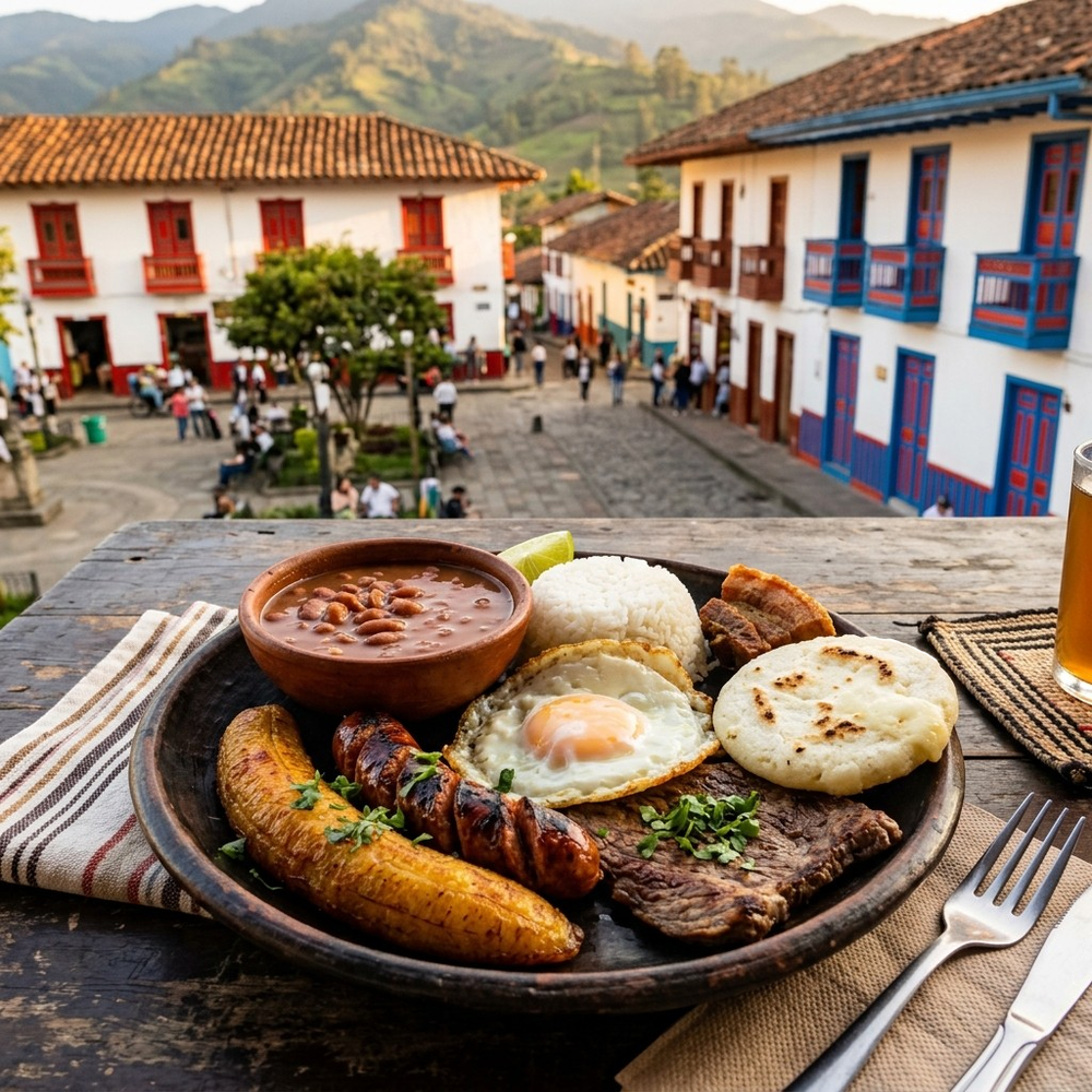 Local cuisine study in Salento, Colombia