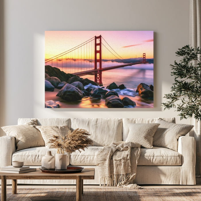 Golden Gate Bridge Sunset