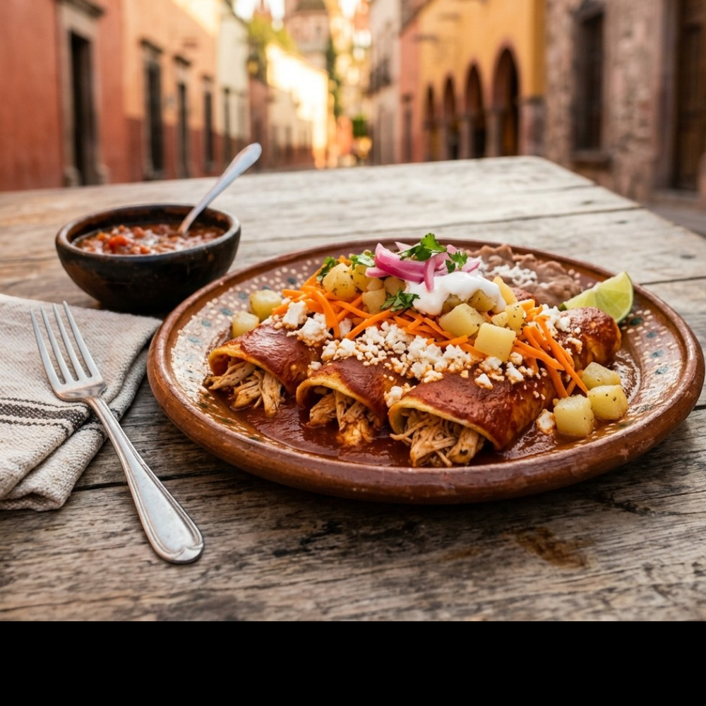 Local cuisine study in San Miguel de Allende, Mexico