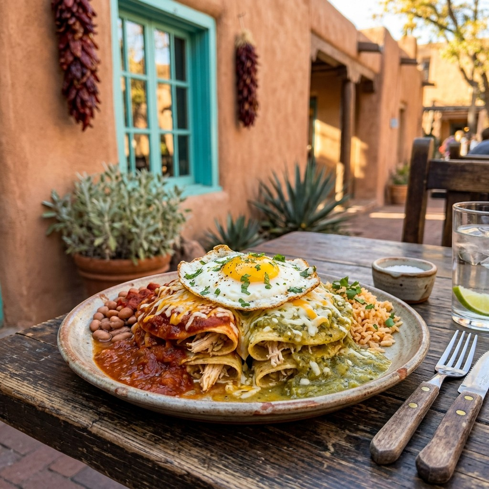 Local cuisine study in Santa Fe, New Mexico
