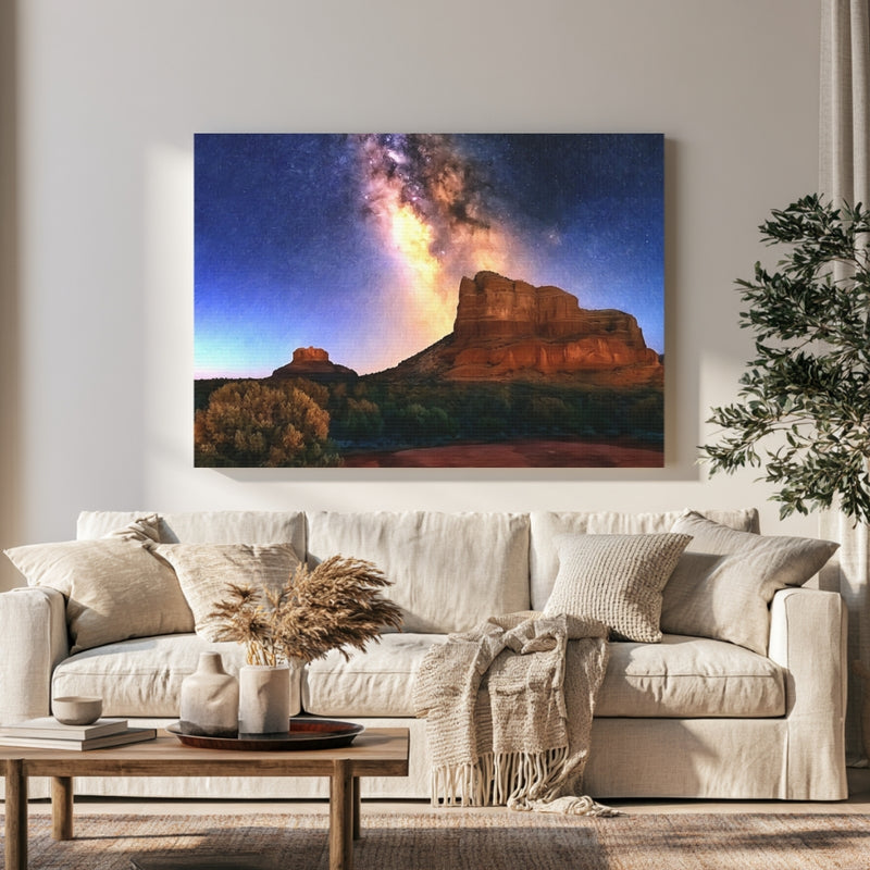 Bell Rock Courthouse Butte Sedona in a room — Sedona, Arizona