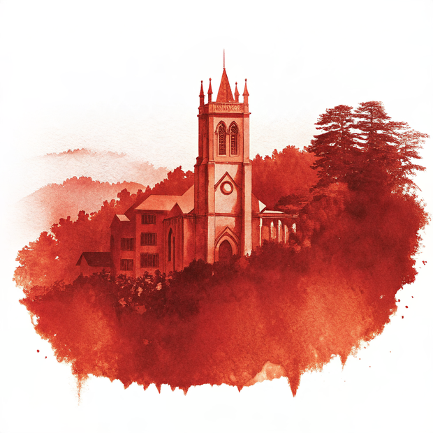 Shimla watercolor