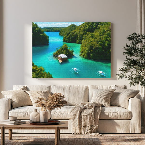 Sugba Lagoon Floating Cottage