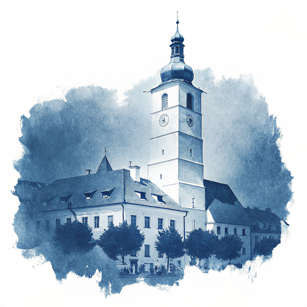 Sibiu watercolor