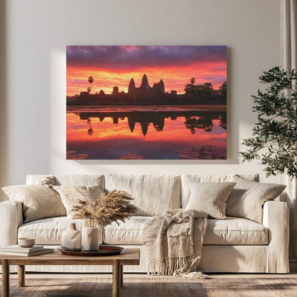 Angkor Wat Temple Ruins