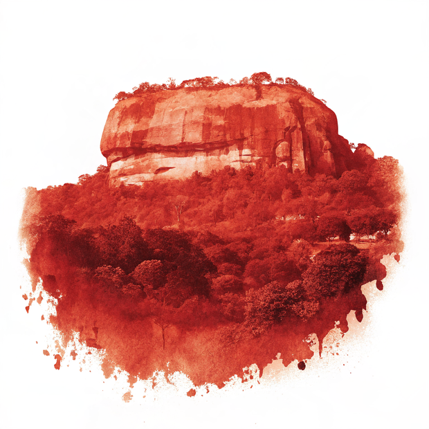 Sigiriya watercolor
