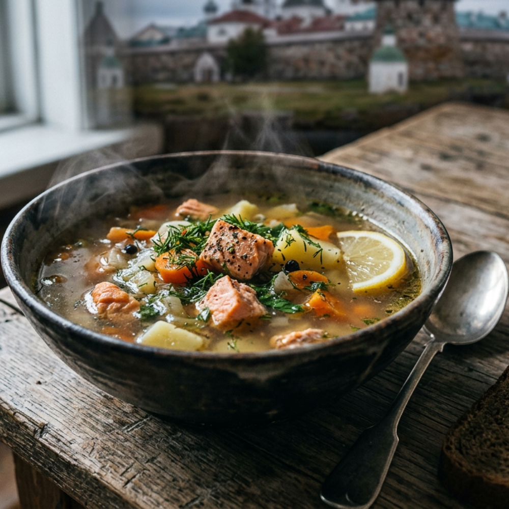 Local cuisine study in Solovetsky Islands, Russia