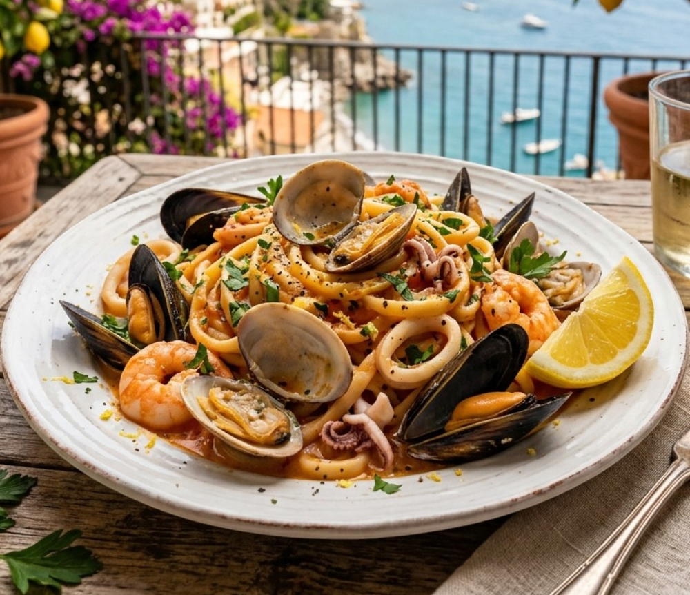 Local cuisine study in Sorrento, Italy