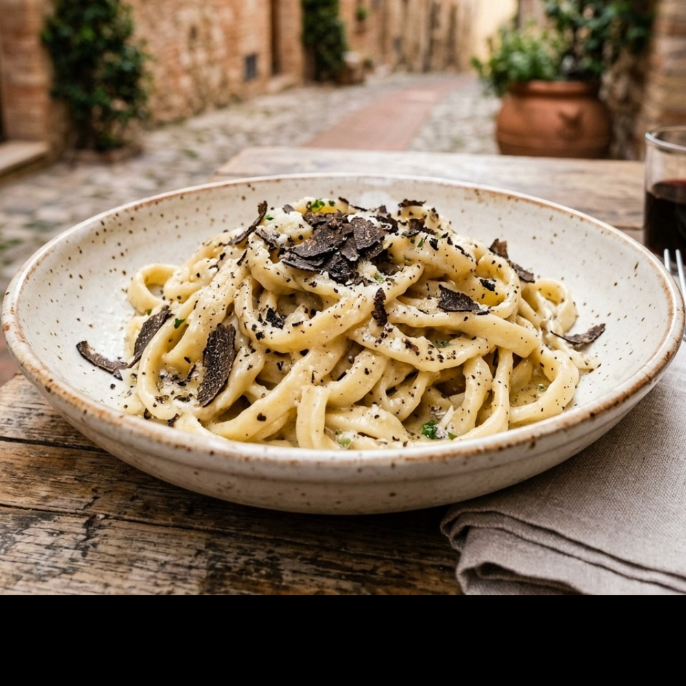 Local cuisine study in Spello, Italy
