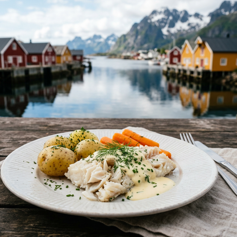 Local cuisine study in Svolvaer, Norway