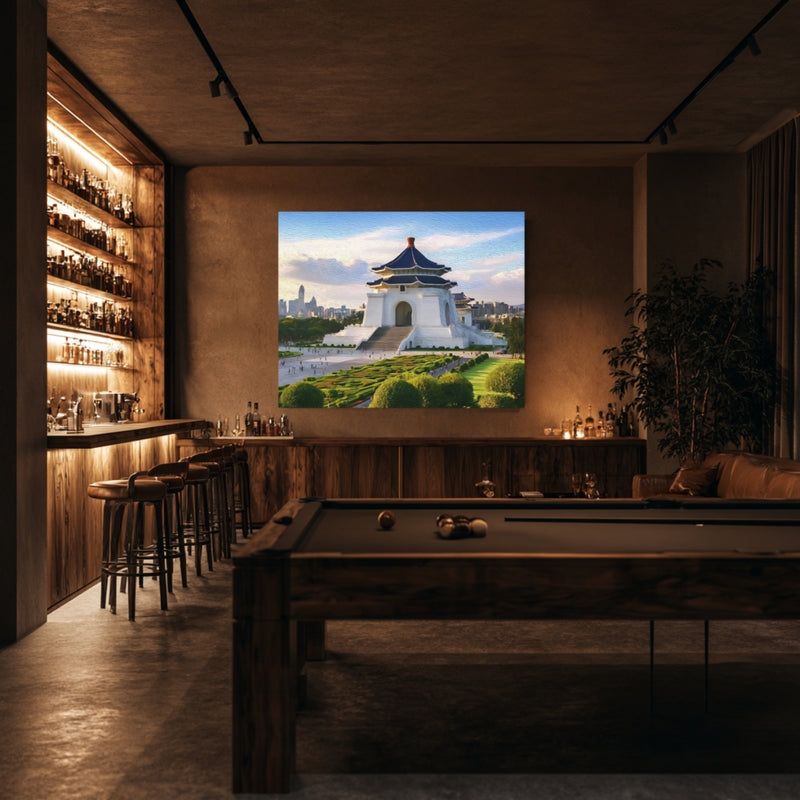 Taipei, Taiwan | Chiang Kai-shek Memorial Hall | Original Series Gallery Canvas