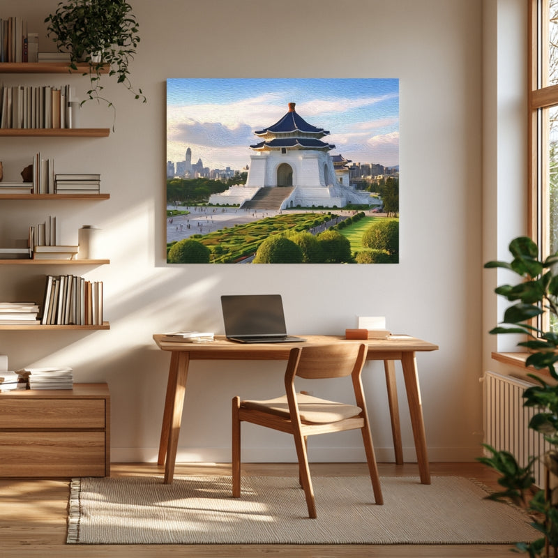 Taipei, Taiwan | Chiang Kai-shek Memorial Hall | Original Series Gallery Canvas