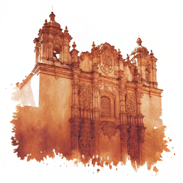 Taxco watercolor
